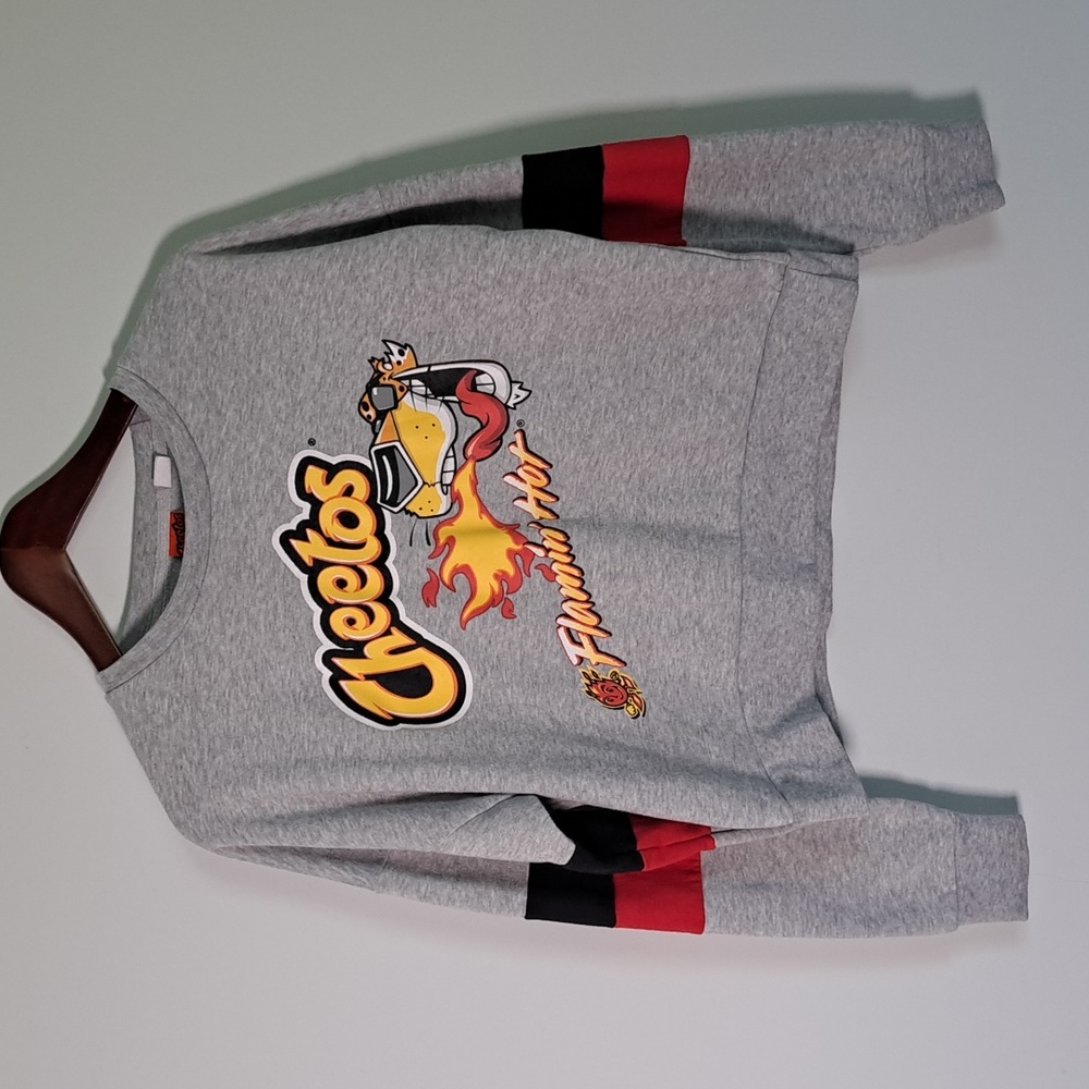 Cheetos Vintage-style Crewneck Sweatshirt Graphic Print Size S
